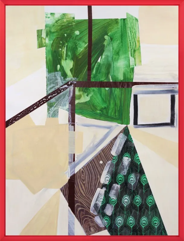 Abstract Study (trail map) by Pamela Staker for Artfully Walls