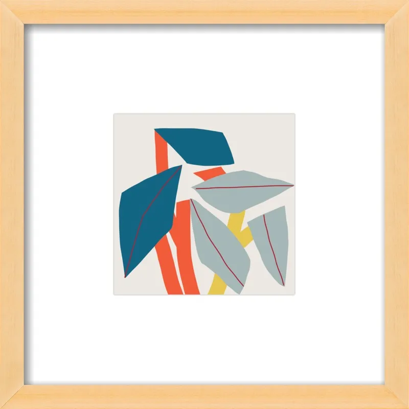 Colourful leaves by Jessica Nielsen for Artfully Walls