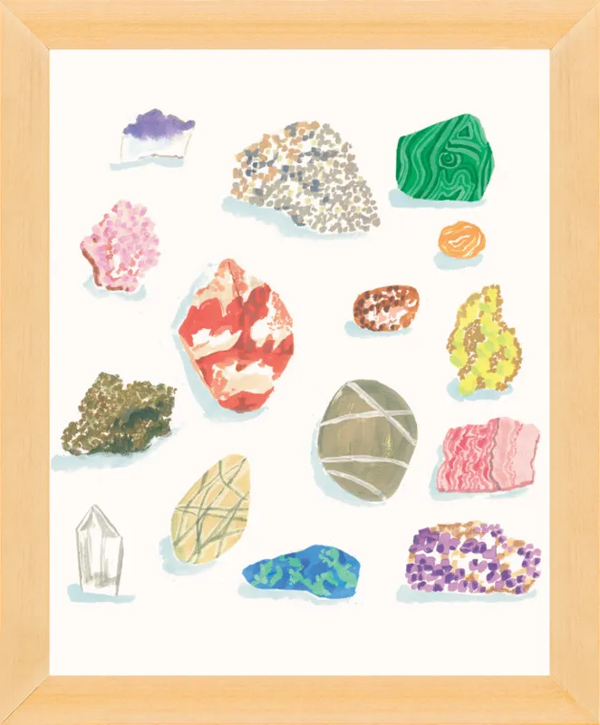 Gems by Danielle Kroll for Artfully Walls