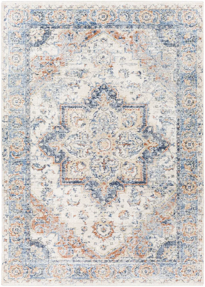 Amore Beige Indoor 2'7" x 10' Machine Woven Rug