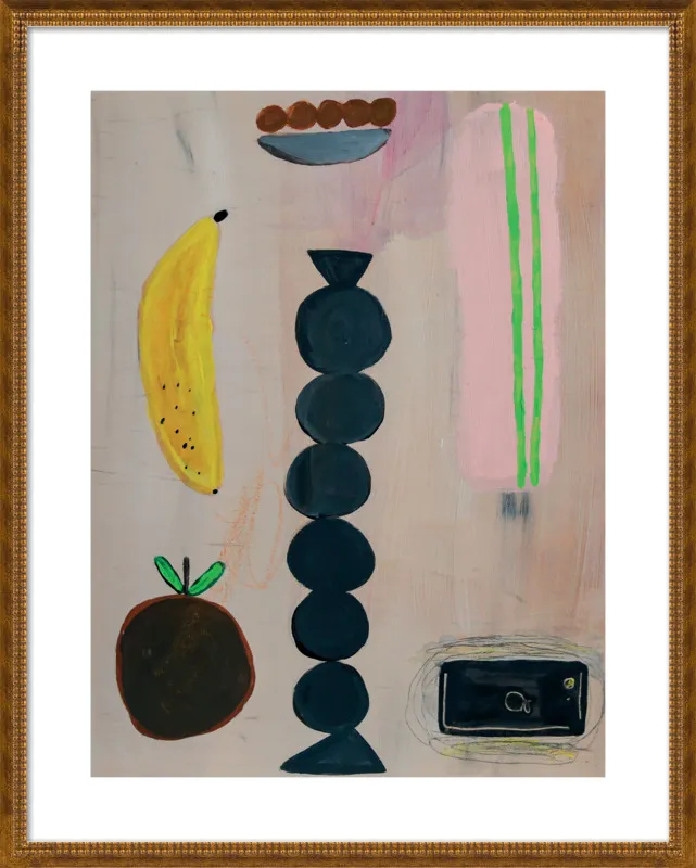 Still life with a phone vibration by Agata Królak for Artfully Walls