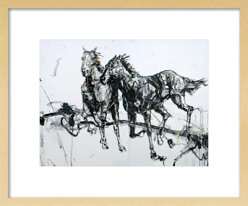 The Races by Shao Y. Zhang for Artfully Walls
