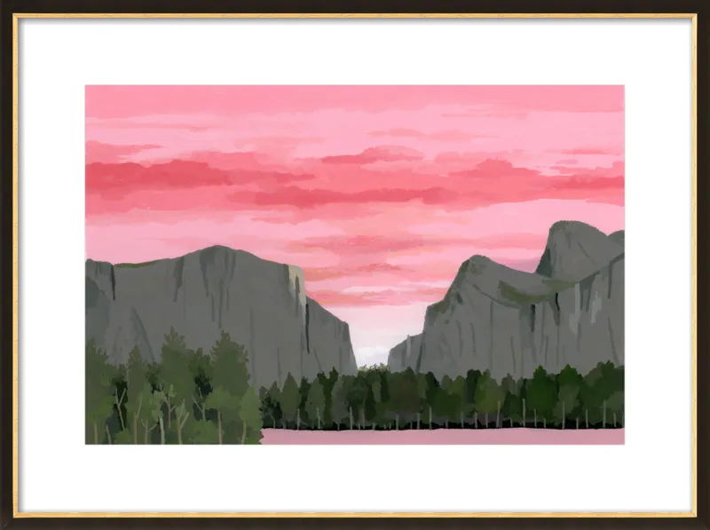 Dawn of Yosemite Park by Hiroyuki Izutsu for Artfully Walls