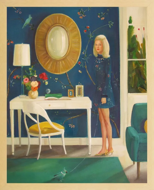 The Invisible Nature of Tansy Fairchild by Janet Hill for Artfully Walls