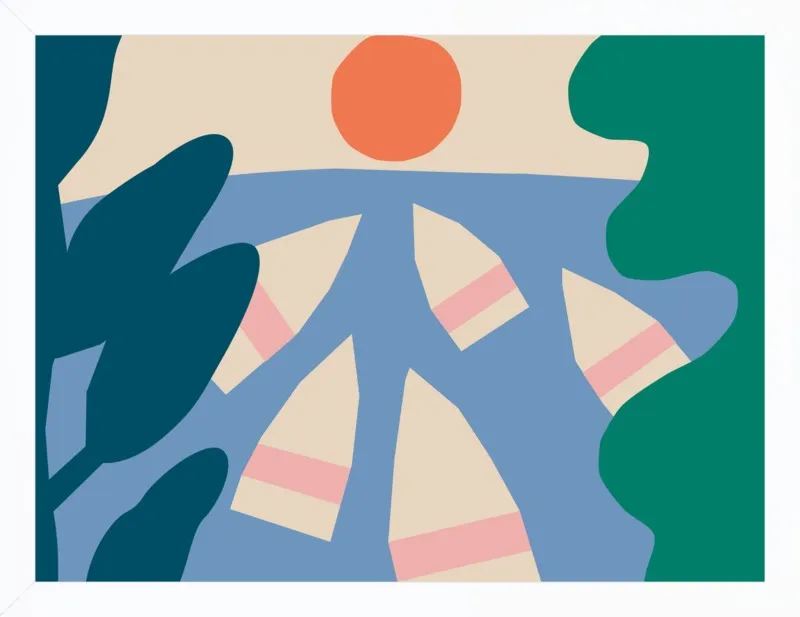 Tripoli Horizon by Anna Kovecses for Artfully Walls