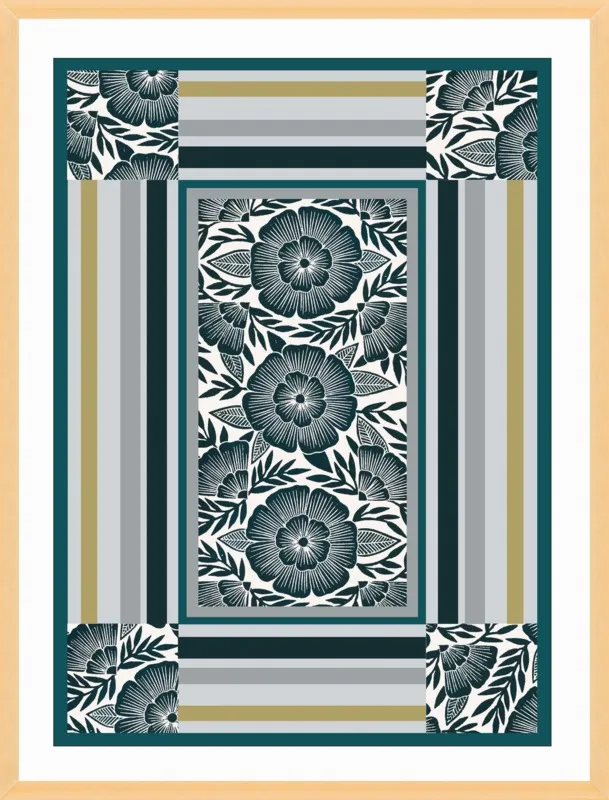 Botanical Frame 1 by Katharine Watson for Artfully Walls