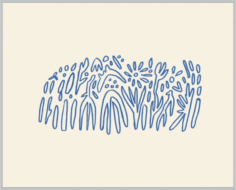 Flora by Caroline Corrigan for Artfully Walls