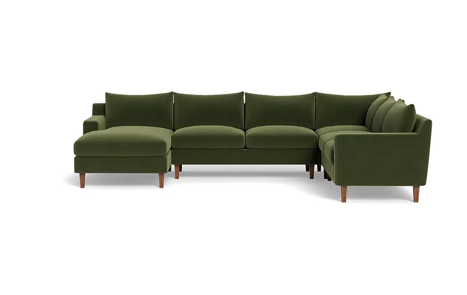 Sloan 4-Piece Corner Sectional Sofa with Left Chaise