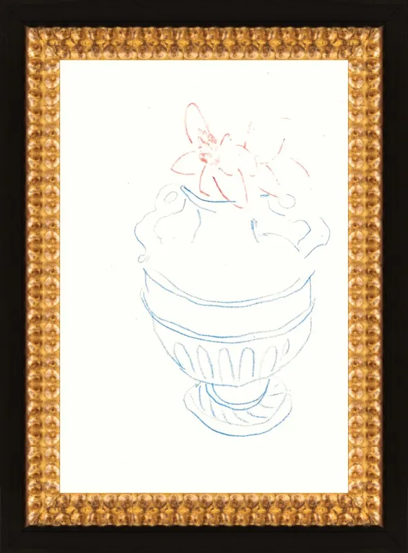 Sevres vase by Shanti Shea An for Artfully Walls