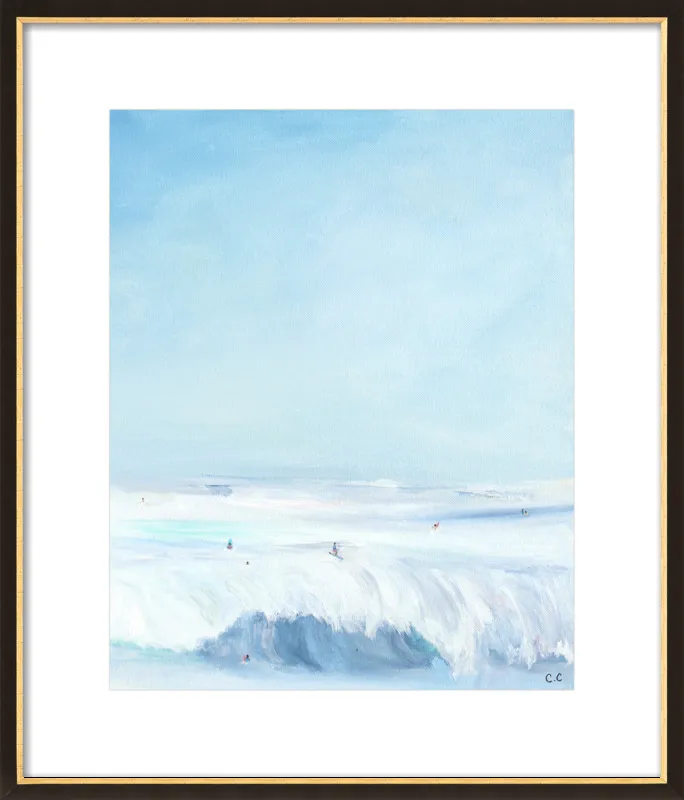 Wave Riders  by Caroline Chriss  for Artfully Walls