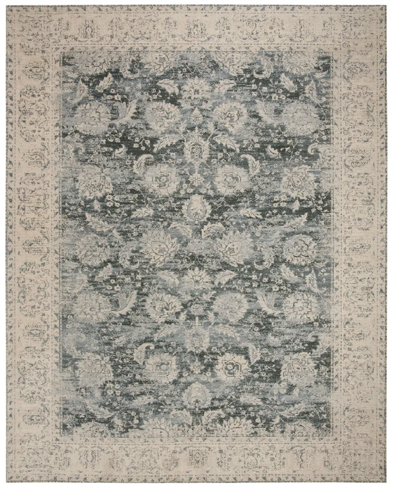 Arlo Home Woven Area Rug, CLV306A, Cream/Grey,  8' X 10'