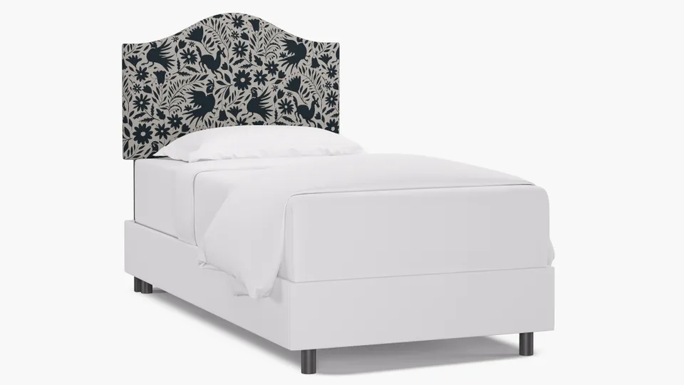 Camelback Headboard, Ink Frida, Twin