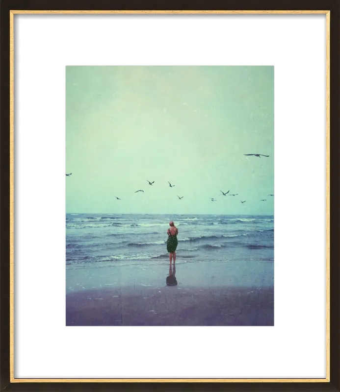 Woman By the Sea by Olivia Joy StClaire for Artfully Walls