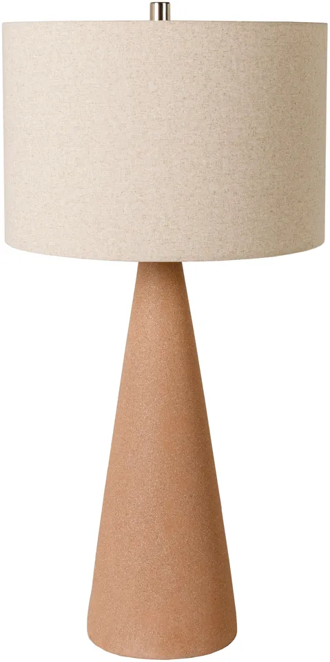 Fulton Terracotta Painted 31"H x 15"W x 15"D Accent Table Lamp