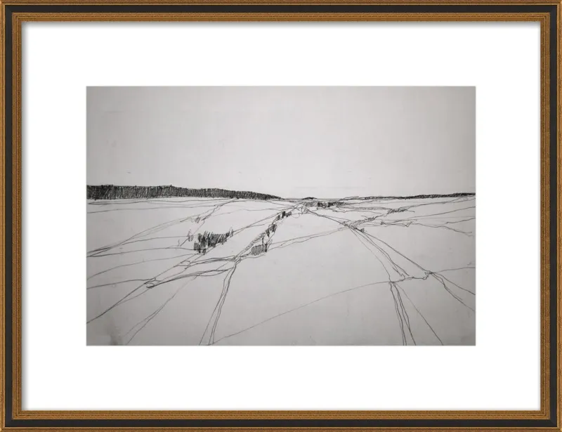 PAISAJE IDEAL 120 by Michael Lentz for Artfully Walls