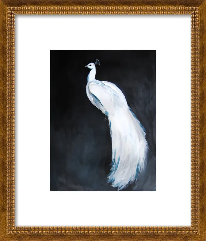 White Peacock II by Christine Lindstrom for Artfully Walls