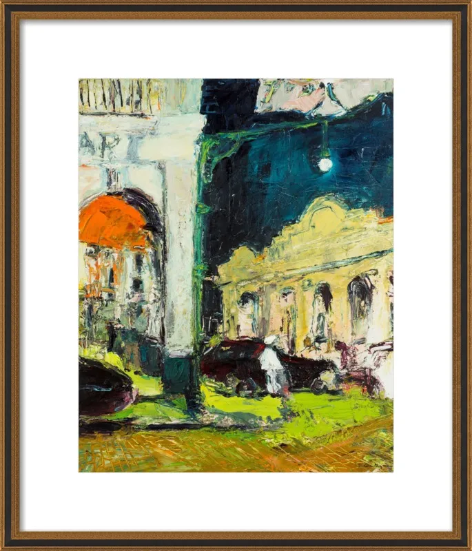 La Vida Cuba Street Corner near Sloppy Joe Bar in Old Havana by Ana Guzman for Artfully Walls