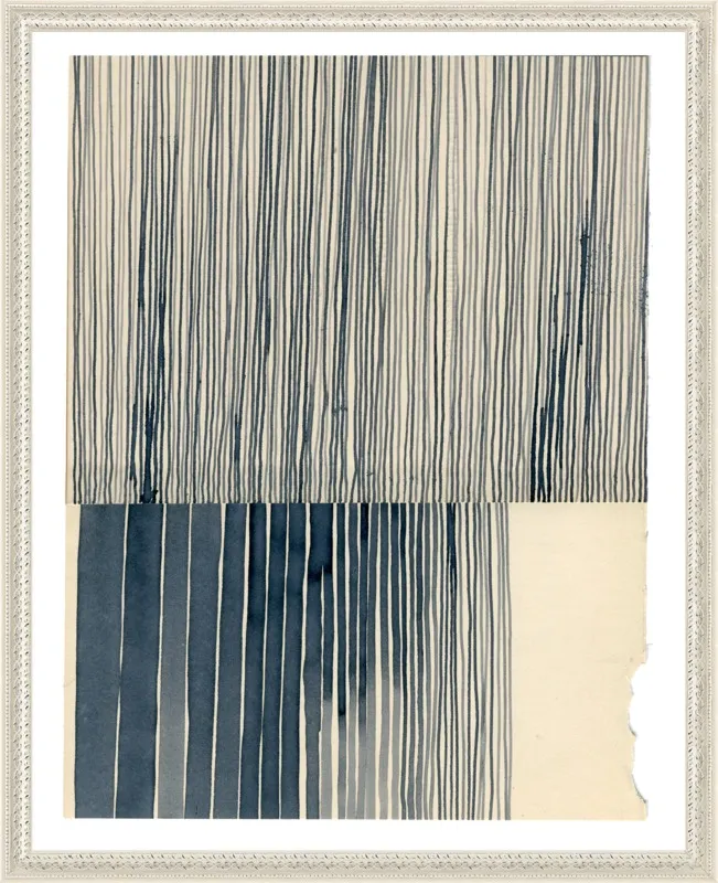 Not a Circle (Payne's Grey 1) by Kate Castelli for Artfully Walls