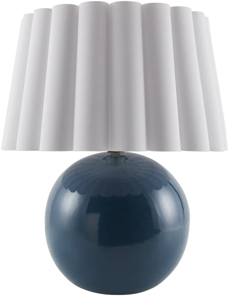 Stellar  Glazed 20"H x 19"W x 19"D Accent Table Lamp