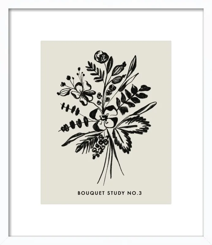 Bouquet Study No. 3 by Nancy Noreth for Artfully Walls