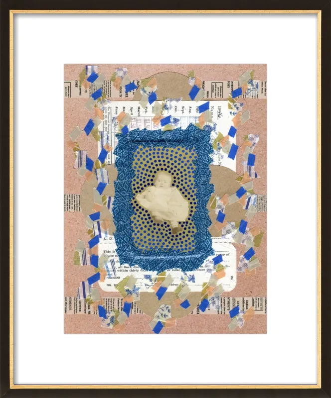 Blue awakening by Naomi Vona for Artfully Walls