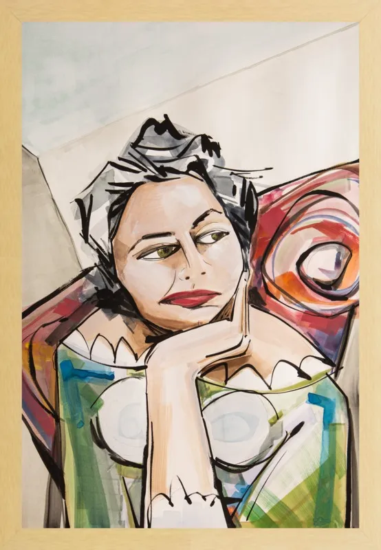 Ponder by Becky Aubry for Artfully Walls