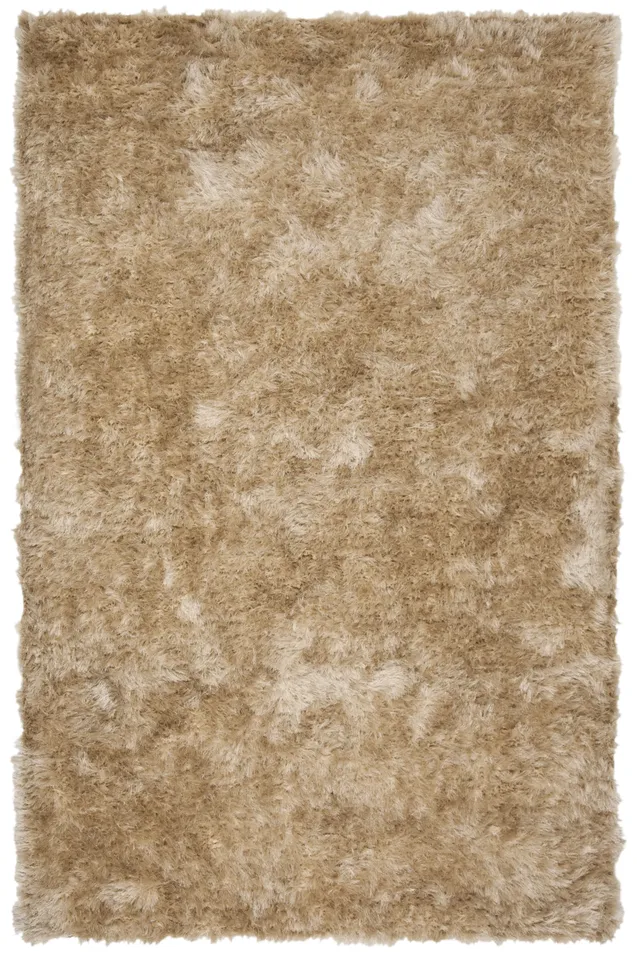 Arlo Home Hand Tufted Area Rug, RVG123B, Beige,  5' X 8'