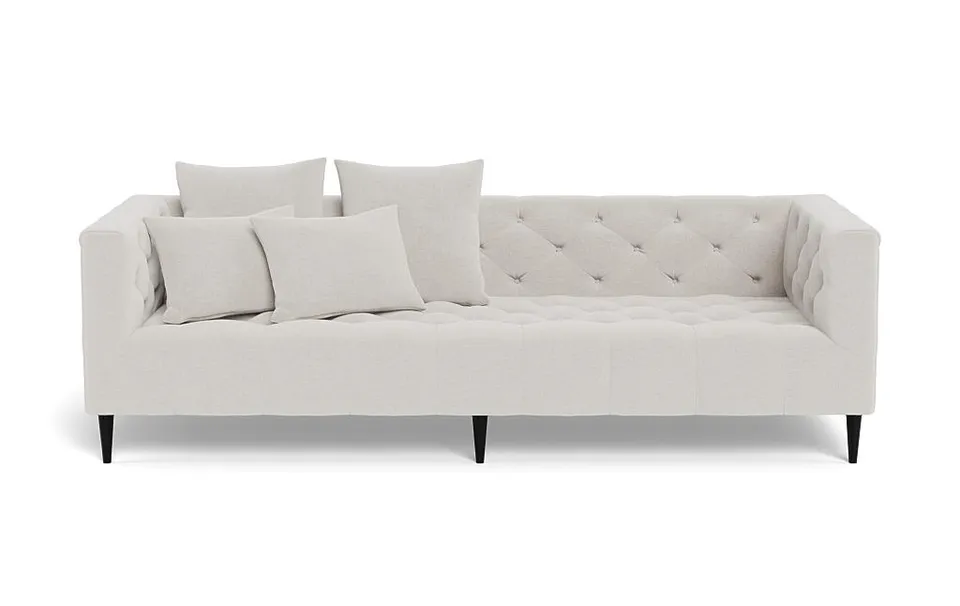 Ms. Chesterfield Fabric Sofa by Apartment Therapy
