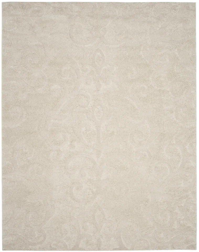 Arlo Home Woven Area Rug, SG470-1111, Cream/Cream,  8' X 10'