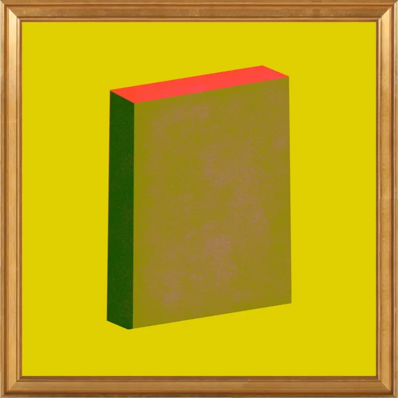 Color Books 4, Olive, Forest, Hot Red & Pear Green by Jessica Poundstone for Artfully Walls