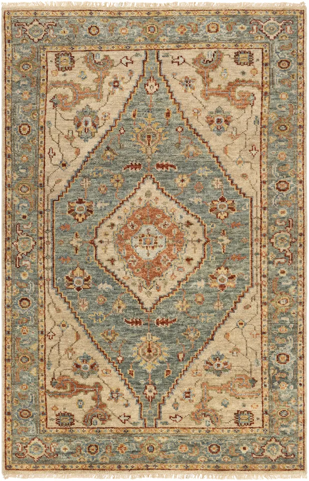 Biscayne Brown Indoor 2' x 3' Handmade Rug