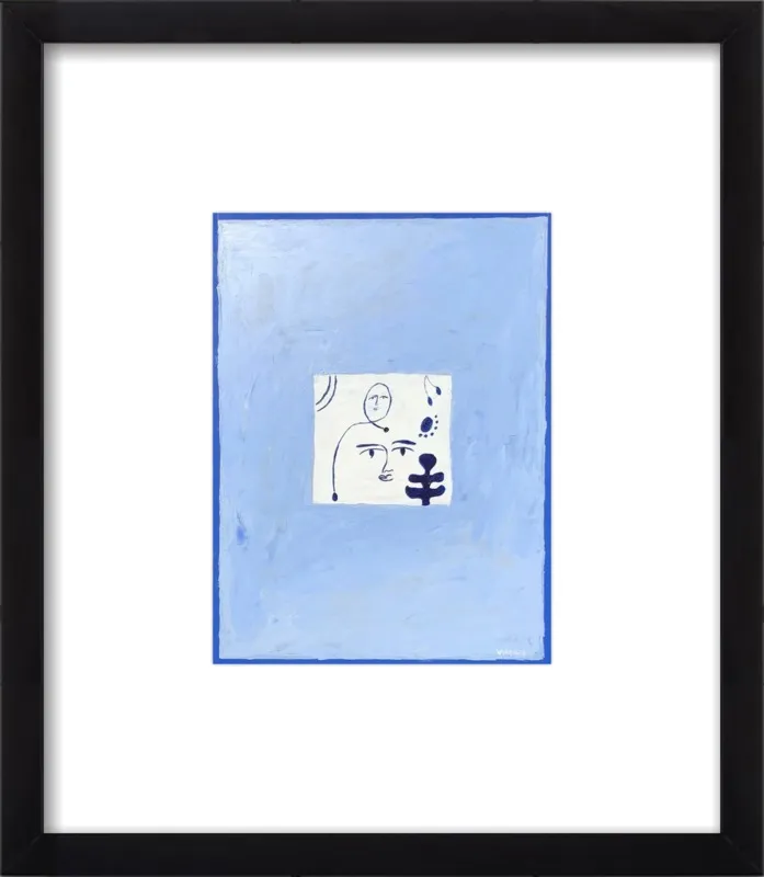 The Blues by Virginia Chamlee for Artfully Walls