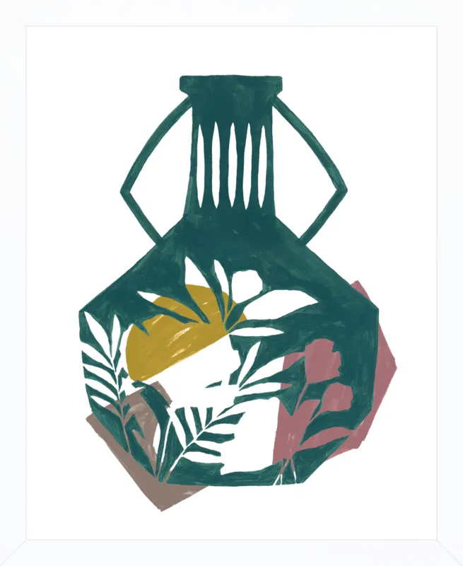Vase Shapes by Cece Merkle for Artfully Walls