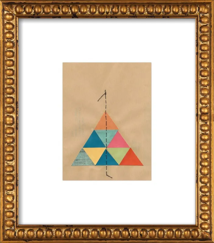 Pyramid Series 1 by Jan Weiss for Artfully Walls