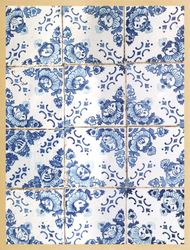 Azulejos by Ingrid Beddoes for Artfully Walls