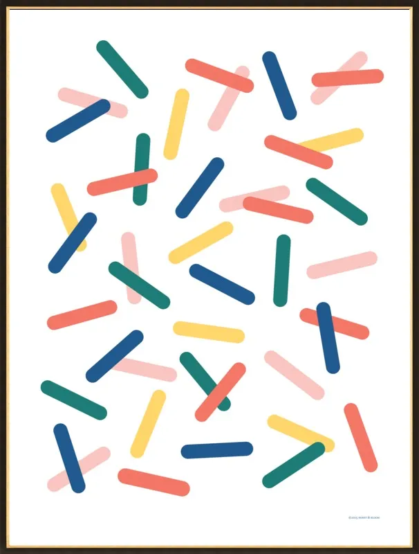 Sprinkle by Becky Hui Chan for Artfully Walls