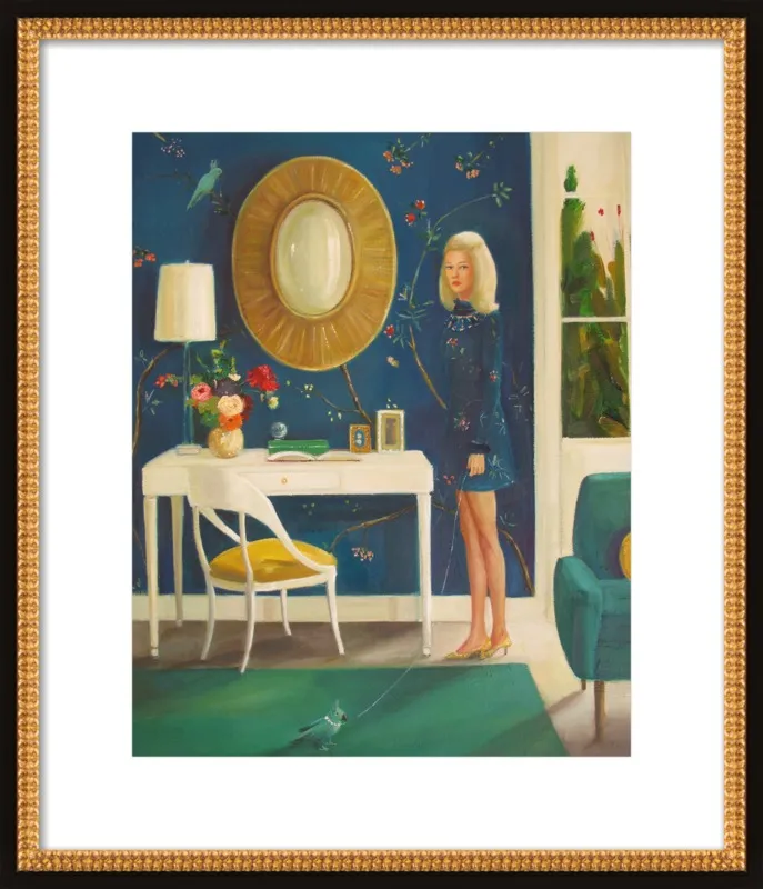 The Invisible Nature of Tansy Fairchild by Janet Hill for Artfully Walls