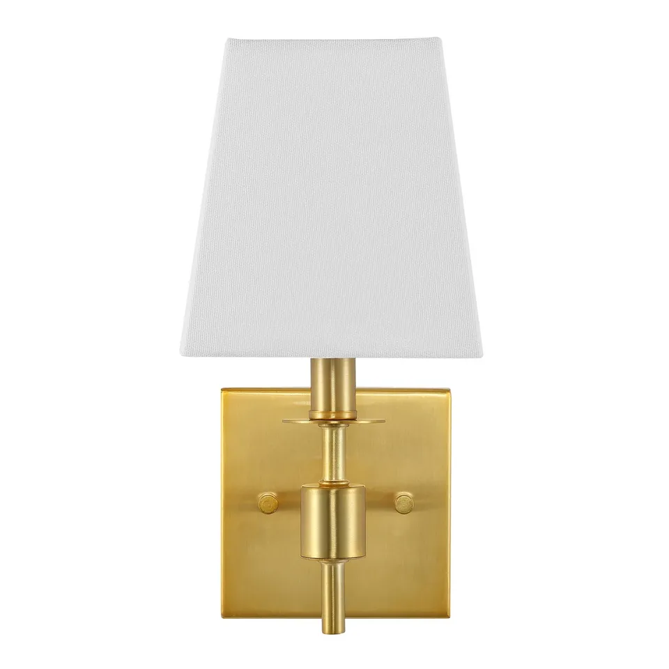 Clauren 7.25" Wall Sconce, Set Of 2 - Brass