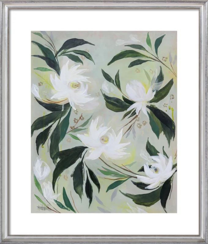 White Gardenia by Rachel Roe for Artfully Walls
