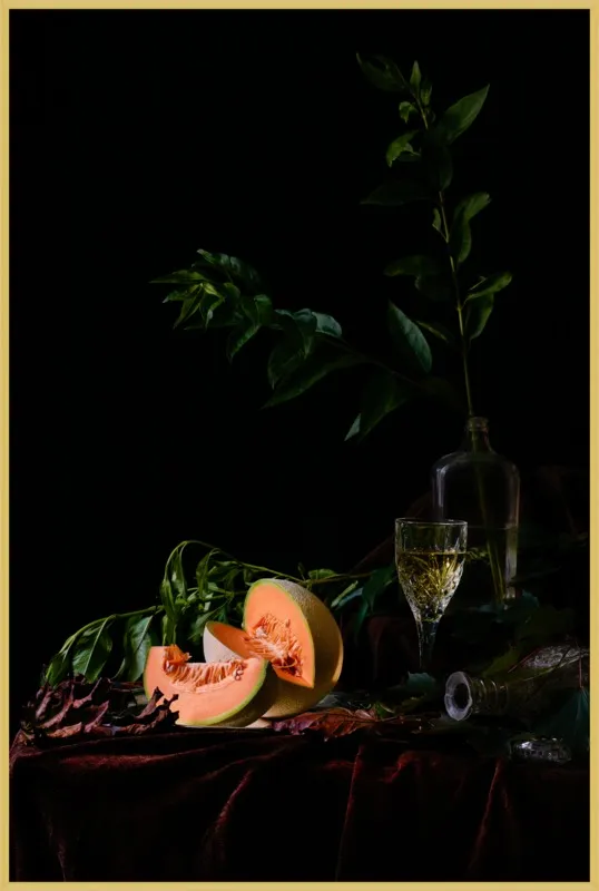 Cantaloupe by Dustin Halleck for Artfully Walls