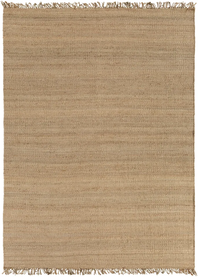 Jute Brown Indoor 8' x 10'6" Handmade Rug