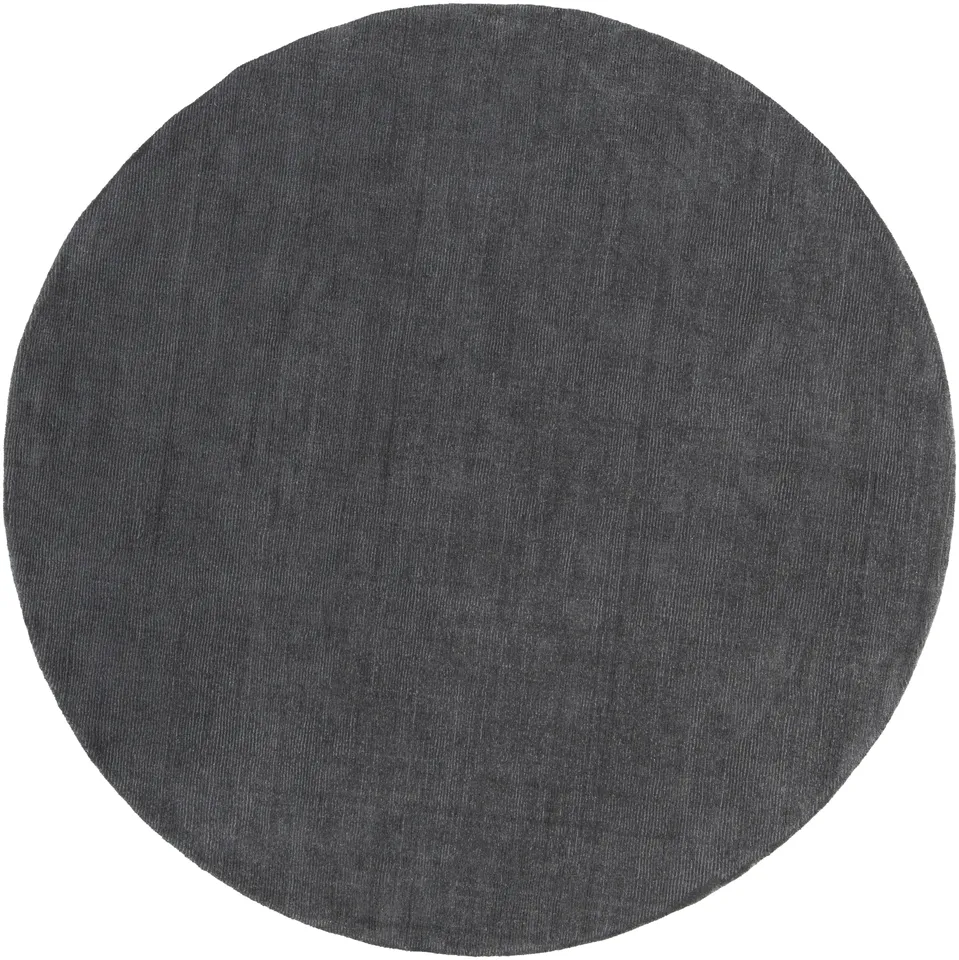 Mystique Black Indoor 8' x 8' Handmade Rug