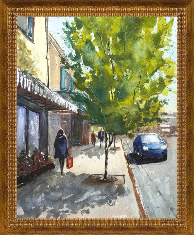 Shops in Laguna by Lauren Dusing for Artfully Walls