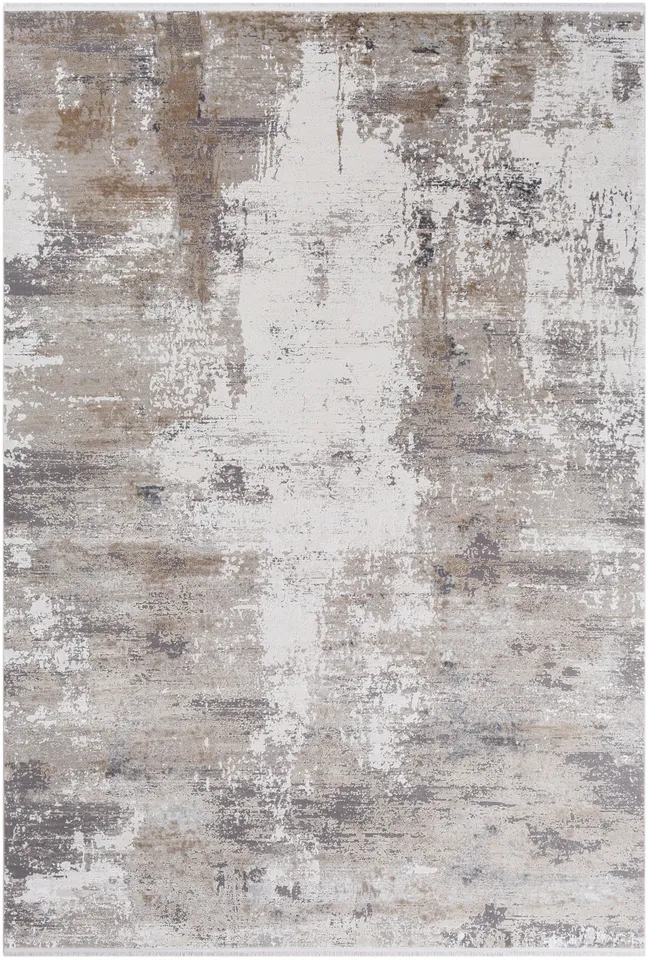 Solar Gray Indoor 5'2" x 7'7" Machine Woven Rug