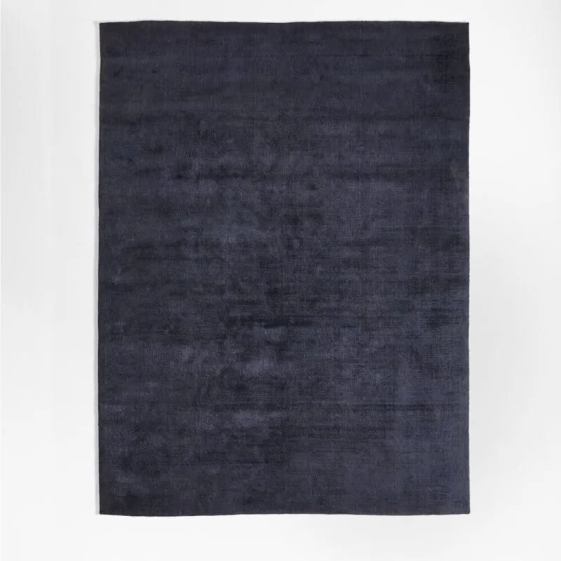 Laval Performance Handwoven Blue Area Rug 9'x12'
