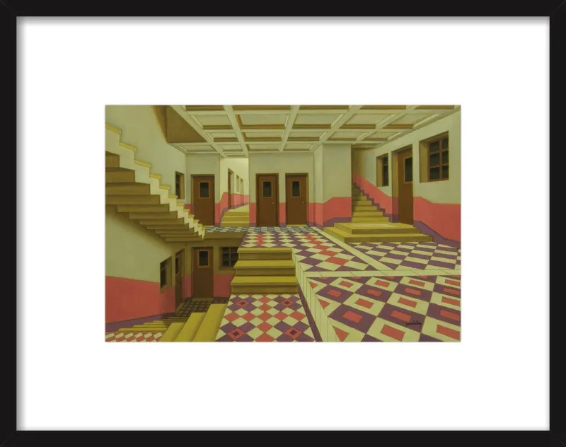 Interior 4 by Yacov Gabay for Artfully Walls