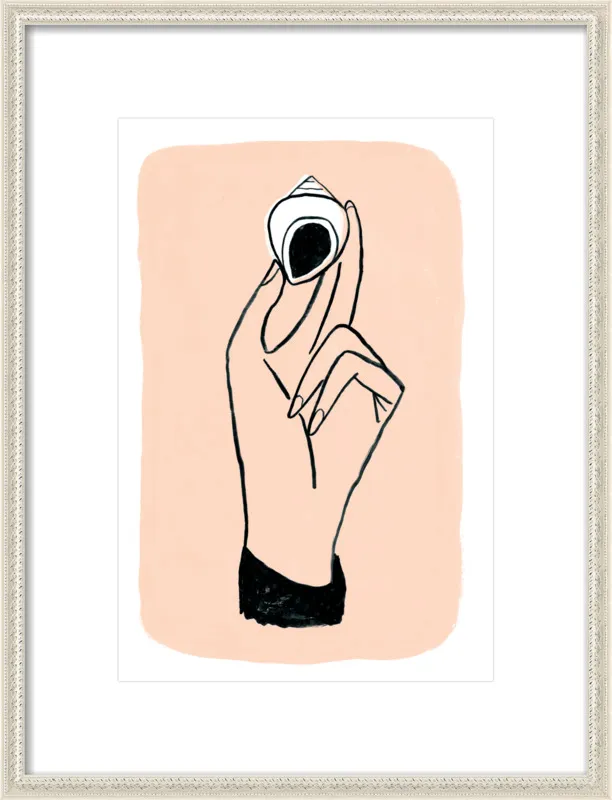 My Hand is My Face by Michael Doyle - Apartment On Belmont for Artfully Walls