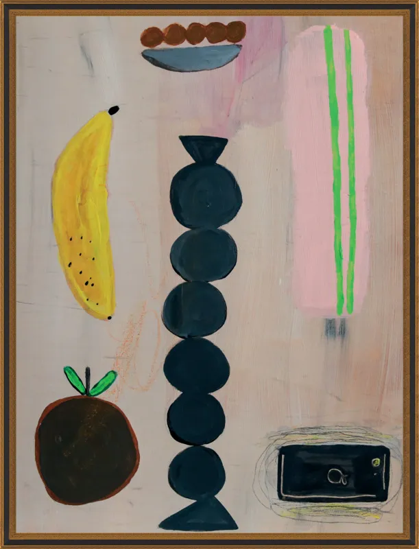 Still life with a phone vibration by Agata Królak for Artfully Walls