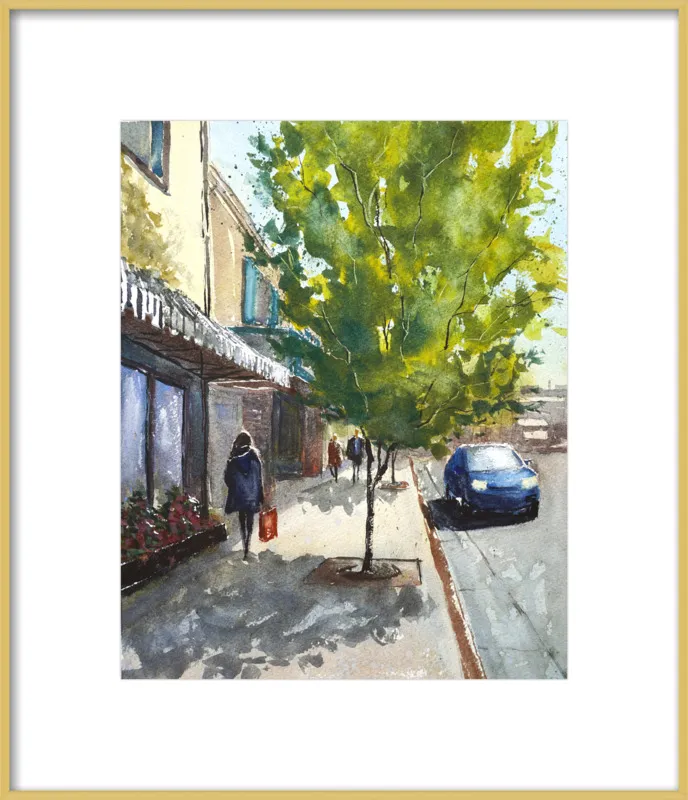 Shops in Laguna by Lauren Dusing for Artfully Walls