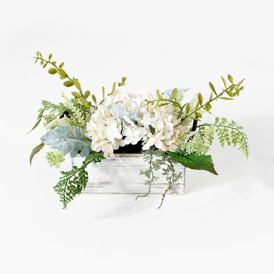 Safavieh Faux 13" Hydrangea Potted